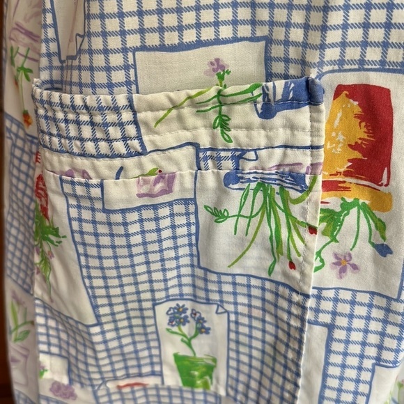 Classic Elements Snap Shortsleeved Long Line Cotton/Polyester Lightweight Robe M - Picture 7 of 8